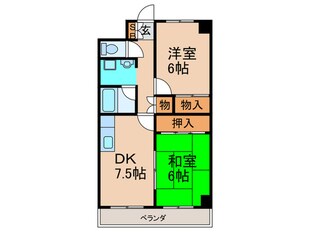 オレンジカウンティⅡの物件間取画像